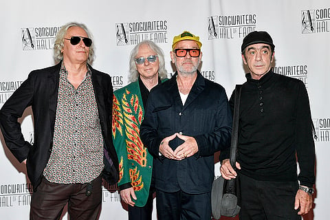 Peter Buck, Mike Mills, Michael Stipe And Bill Berry
